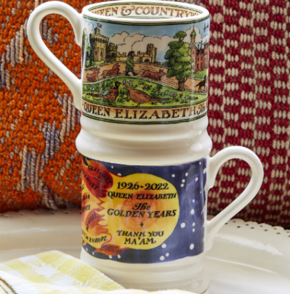Emma Bridgewater Queen Elizabeth II Golden Years 1/2 Pint Mug - Image 7