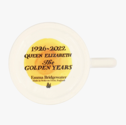 Emma Bridgewater Queen Elizabeth II Golden Years 1/2 Pint Mug - Image 5