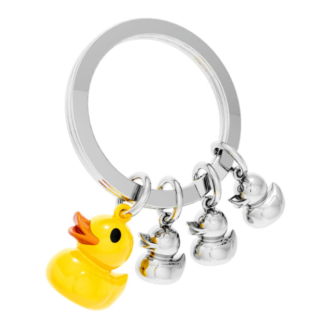 Metalmorphose - Family of Ducks Keyring