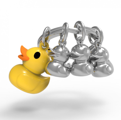 Metalmorphose - Family of Ducks Keyring - Image 3