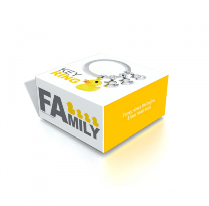 Metalmorphose - Family of Ducks Keyring - Image 2