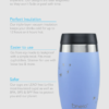 Ohelo Yellow Bee Insulated Travel Mug - Image 4