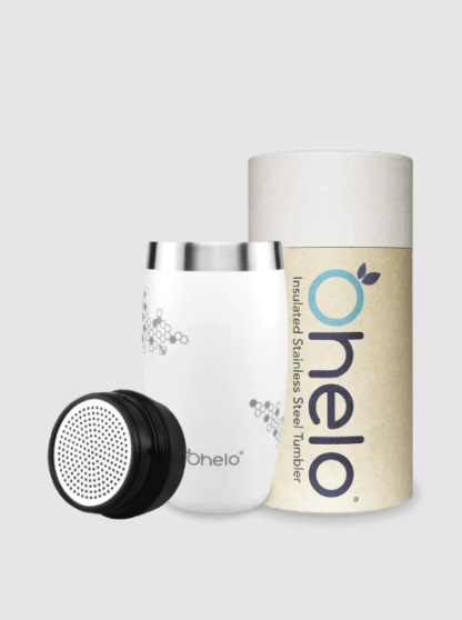 Ohelo White Bee Insulated Travel Mug - Image 4