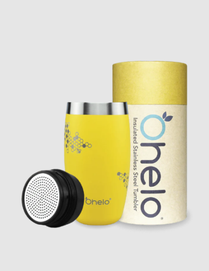 Ohelo Yellow Bee Insulated Travel Mug - Image 2