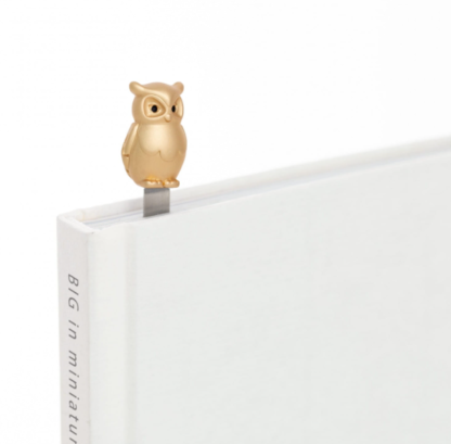 Metalmorphose - Gold Owl 3D Metal Bookmark - Image 5