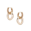 Tutti & Co Charm Earrings Gold (EA525G) - Image 2