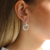Tutti & Co Charm Earrings Silver (EA525S)