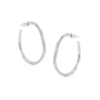 Tutti & Co Hour Earrings Silver (EA529S) - Image 2