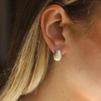 Tutti & Co Still Earrings Gold (EA524G)