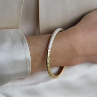 Tutti & Co Yearn Bangle Gold (BR575G)