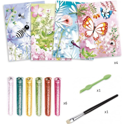 Djeco Glitter Boards Insects - Image 2