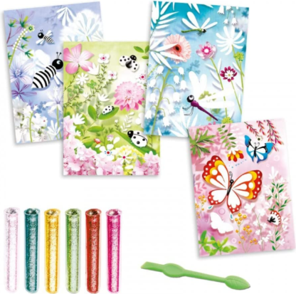 Djeco Glitter Boards Insects - Image 4