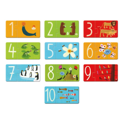 Djeco Puzzle Duo Numbers - Image 3