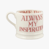 Emma Bridgewater Pink Toast My Brilliant Friend Small Mug - Image 4