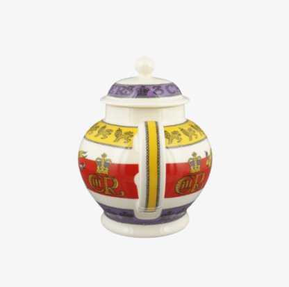 Emma Bridgewater 3 Cheers For King Charles 4 Mug Teapot - Image 3