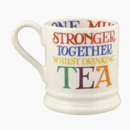 Emma Bridgewater Rainbow Toast Change The World 1/2 Pint Mug - Image 3
