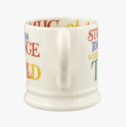 Emma Bridgewater Rainbow Toast Change The World 1/2 Pint Mug - Image 4
