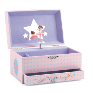 Little Big Room by Djeco Ballerina Musical Jewellery Box