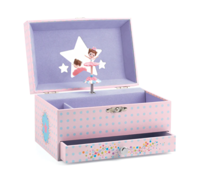 Little Big Room by Djeco Ballerina Musical Jewellery Box