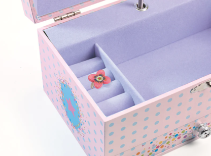 Little Big Room by Djeco Ballerina Musical Jewellery Box - Image 2