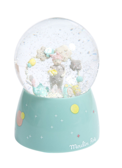 Moulin Roty Les Petits Dodos Musical Snow Globe - Image 2
