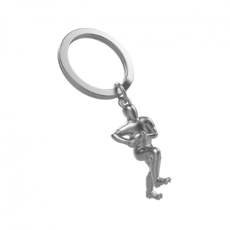 Metalmorphose - Rugby Player With Ball Keyring