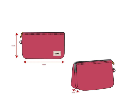 Roka Wallet Carnaby Recycled Small Mist - Image 9