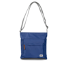 Roka Kennington B Recycled Nylon Medium Cross Body Bag Burnt Blue - Image 9