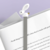 Metalmorphose - White Bunny Bookmark
