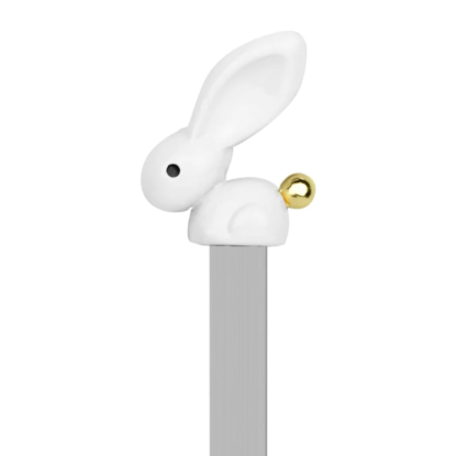 Metalmorphose - White Bunny Bookmark - Image 4