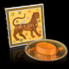 Ortigia Sicilia Ambra Olive Oil Soap & Glass Plate Boxed