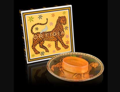 Ortigia Sicilia Ambra Olive Oil Soap & Glass Plate Boxed