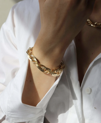 Tutti & Co Alder Bracelet Gold (BR557G)