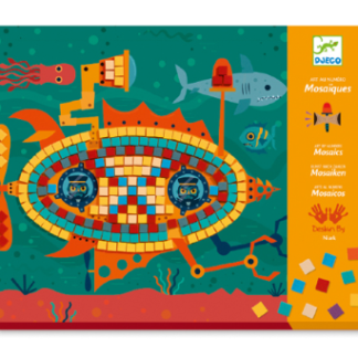 Djeco Mosaics Art by Numbers Ace At The Wheel