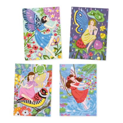 Djeco Glitter Boards The Gentle Life of Fairies - Image 2
