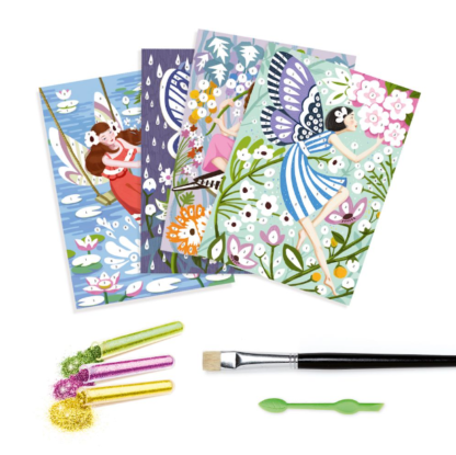 Djeco Glitter Boards The Gentle Life of Fairies - Image 3