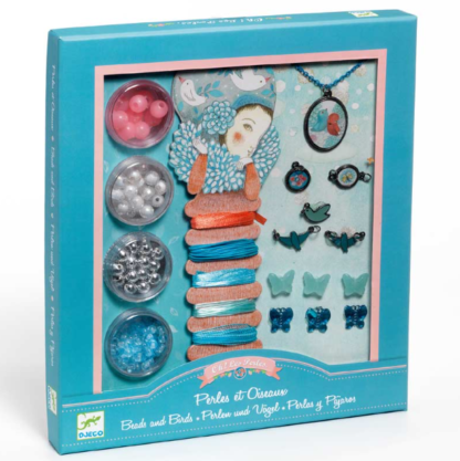 Djeco Beads and Birds Wooden Beads