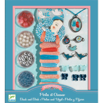 Djeco Beads and Birds Wooden Beads - Image 4