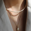 Tutti & Co Still Necklace Gold (NE670G)