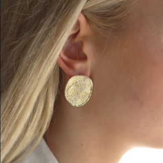 Tutti & Co Wise Earrings Gold (EA577G)