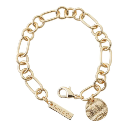 Tutti & Co Grove Bracelet Gold (BR580G) - Image 2