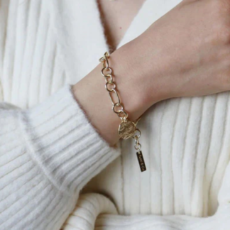 Tutti & Co Grove Bracelet Gold (BR580G)