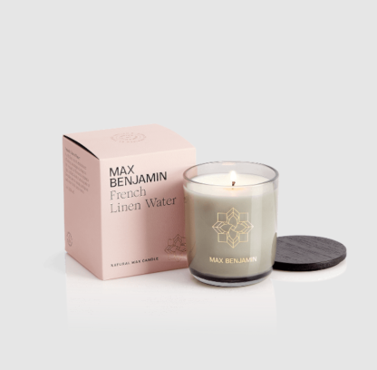Max Benjamin Candle French Linen Water