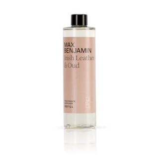 Max Benjamin Fragrance Diffuser Refill 300ml  Irish Leather and Oud