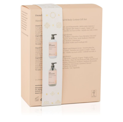 Max Benjamin French Linen Water Hand and Body Wash and Hand and Body Lotion Gift Set - Image 3