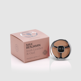 Max Benjamin Luxury Car Fragrance - Irish Leather and Oud