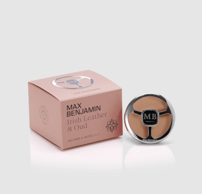 Max Benjamin Luxury Car Fragrance - Irish Leather and Oud
