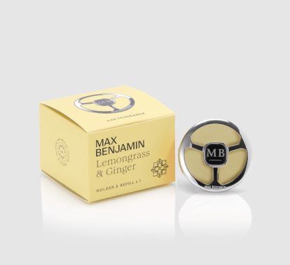 Max Benjamin Luxury Car Fragrance - Lemongrass and Ginger