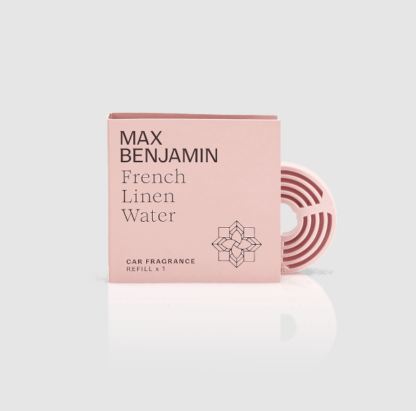 Max Benjamin Luxury Car Fragrance Refill - French Linen Water