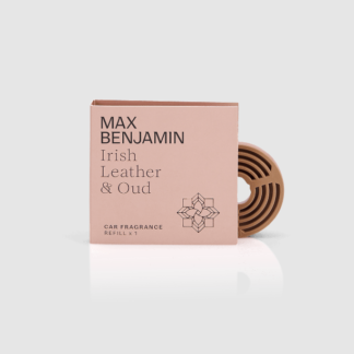 Max Benjamin Luxury Car Fragrance Refill - Irish Leather and Oud